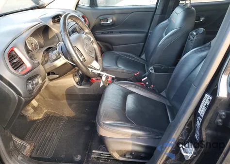 2017 Jeep Renegade Trailhawk from USA, damaged, VIN ZACCJBCBXHPF63890